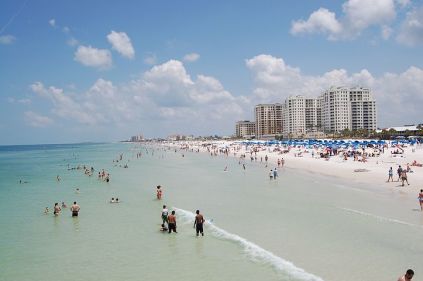 clearwater beach hoteller, nyd en ferie i clearwater, clearwater beach strand, clearwater strandpromenade, hoteller ved clearwater beach, er der hajer ved clearwater?, hvordan er vejret i clearwater?, clearwater beach vejr